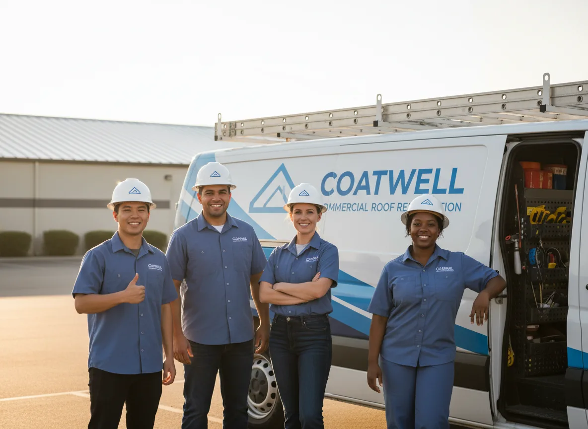 Commercial roof coating company in Waterproof, LA